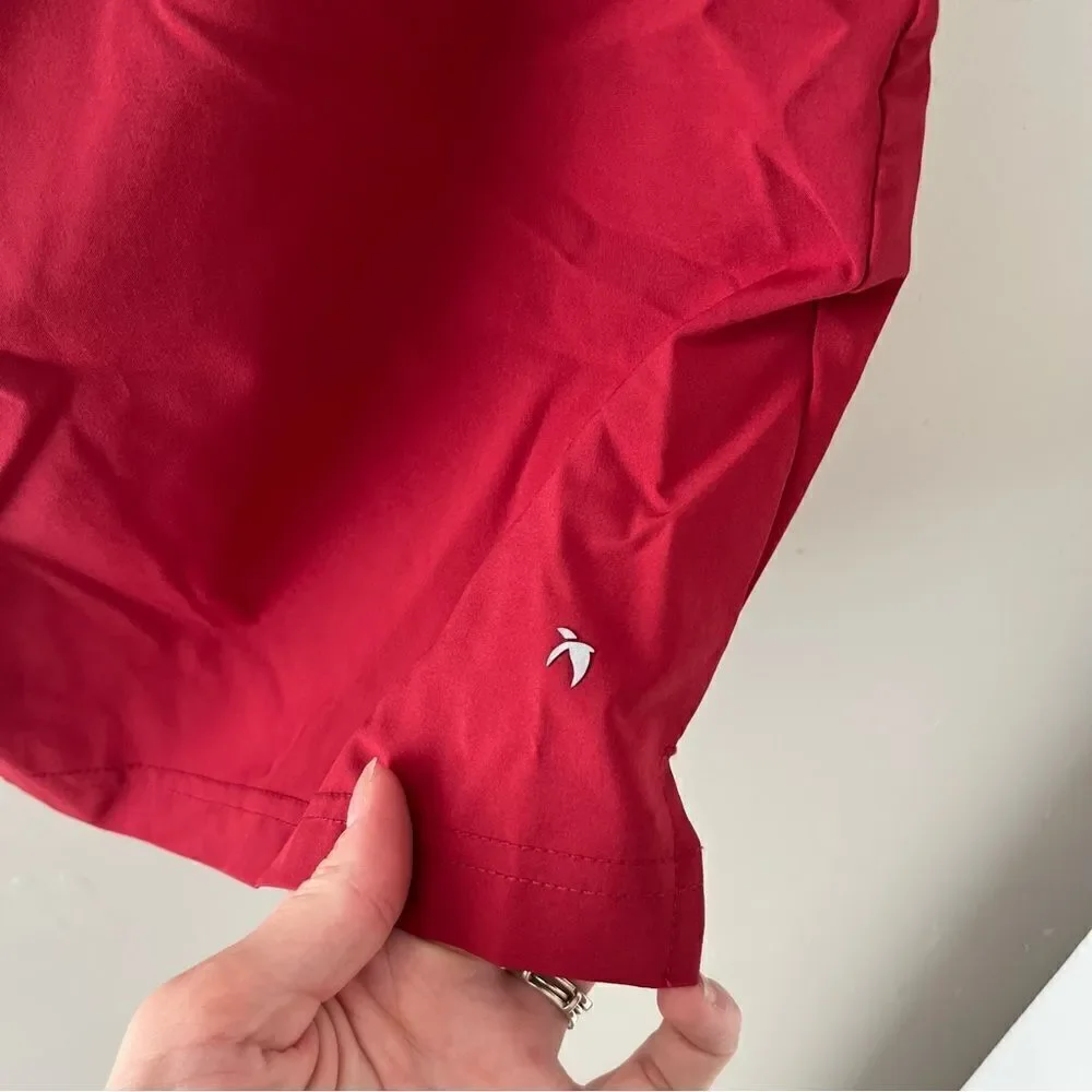 Glyder Red Active Shorts 7”